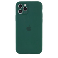 Чехол Silicone Case Full Camera для iPhone 11 Pro Max Forest green